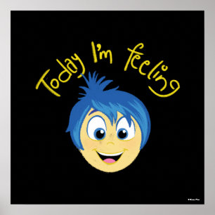 Inside Out 2 Today I’m Feeling Joy Graphic Poster