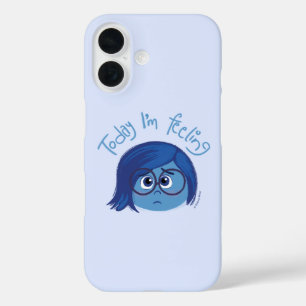 Inside Out 2 Today I’m Feeling Sadness Graphic iPhone 16 Case