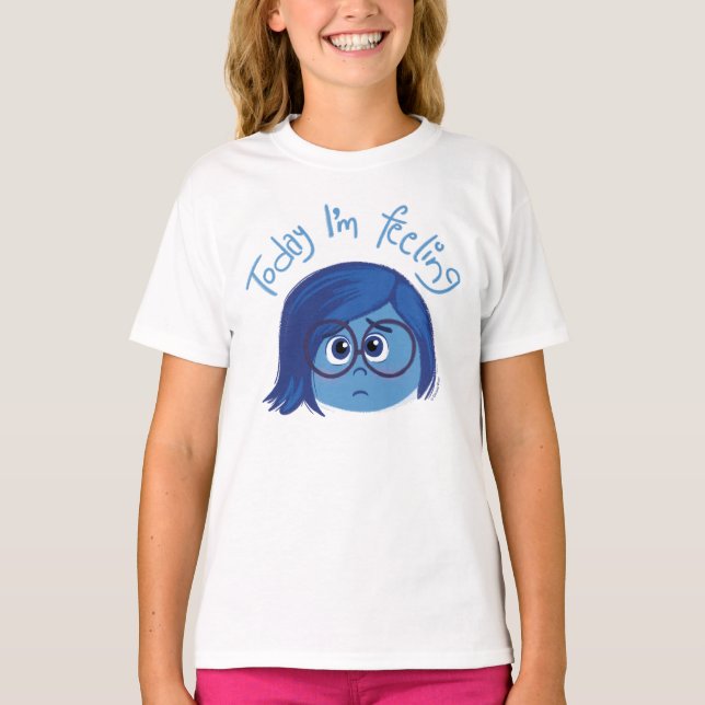Inside Out 2 Today I’m Feeling Sadness Graphic T-Shirt (Front)