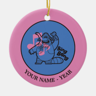 Inside Out   Bing Bong Add Your Name Ceramic Ornament