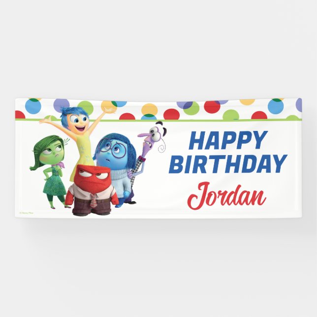 Inside Out Birthday Banner (Horizontal)
