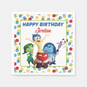 Inside Out Birthday Napkin