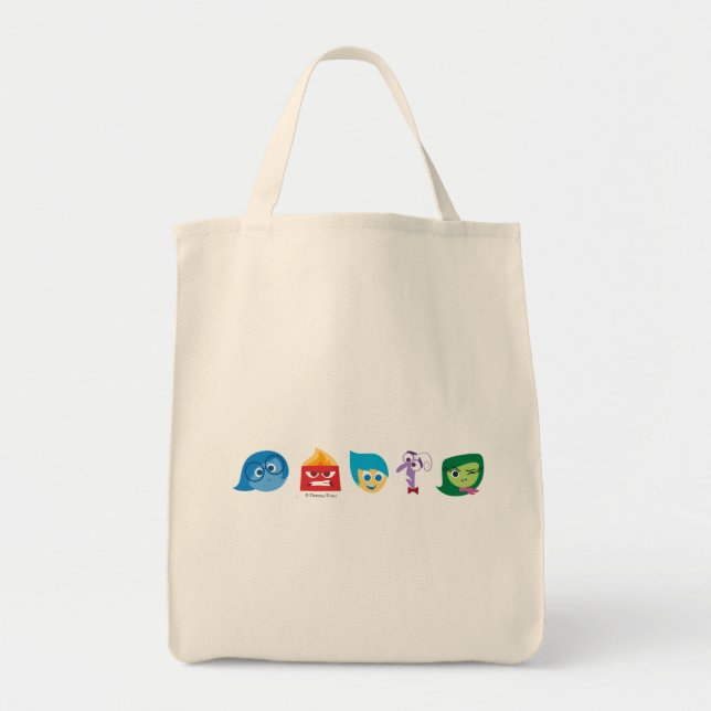 Inside Out Character Icons Tote Bag (Front)