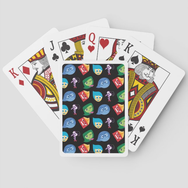 Inside Out | Character Pattern Playing Cards (Back)