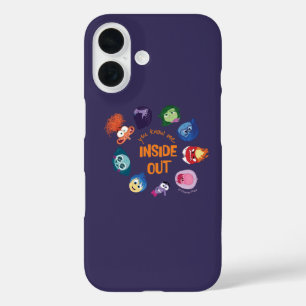 Inside Out You Know Me Inside Out Character Circle iPhone 16 Case