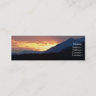 Inside Passage Sunset Profile Card