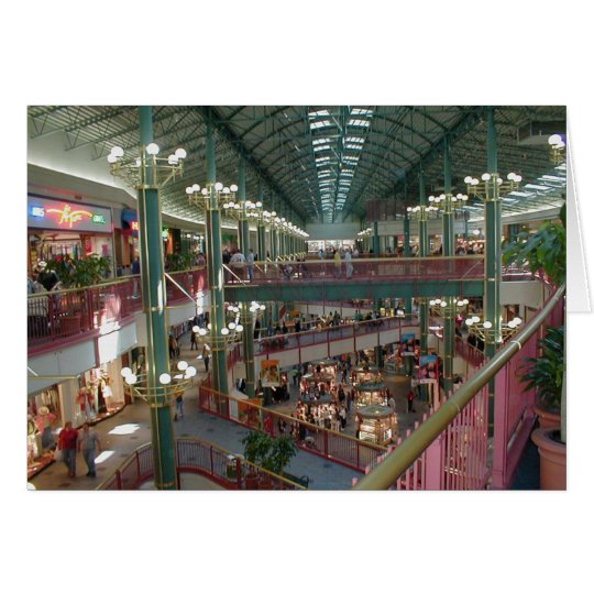 Inside The Mall Of America Minisota Store Crowd Card
