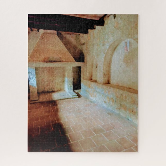 Inside the Stone Walls of San Felipe de Lara Jigsaw Puzzle (Vertical)