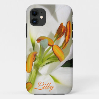 Inside the White Lily iPhone 5 Case *personalize*