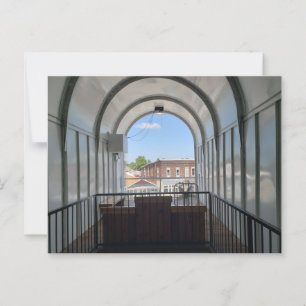 Inside theWorld's Largest Mailbox, Casey, Illinois Postcard