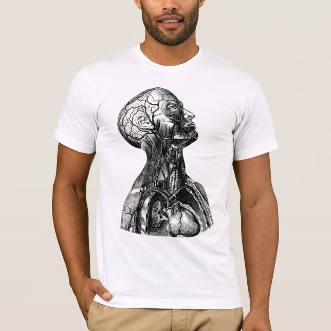 Inside Your Face T Shirt White (Front)