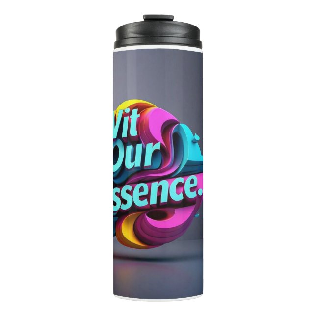 "Insightful Graphics" Thermal Tumbler (Front)