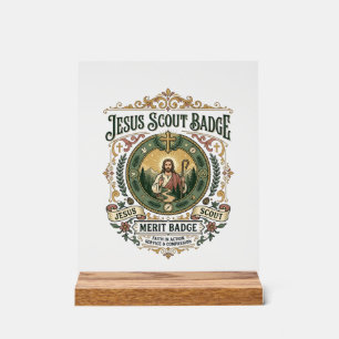 Insigne de mérite Scout Jésus Insigne de mérite Sc