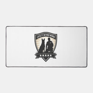 Insigne de police K9 vintage Loyalty Beyond Words 