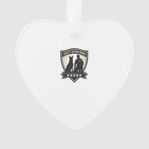 Insigne de police K9 vintage Loyalty Beyond Words 