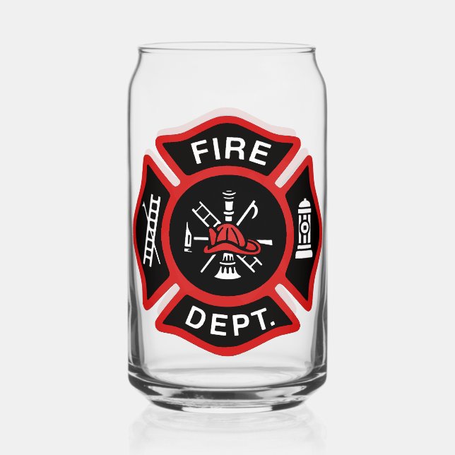 Insigne de pompier du Service des incendies rouges (Recto)