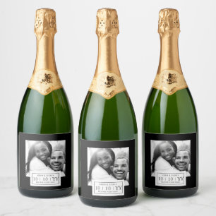 Insigne photo   Enregistrer La Date   Étiquette de