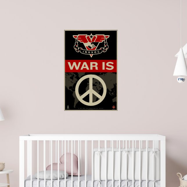 1984’s SINGLE IMAGE AdvertisingArtWorks INSOC 1984 Propaganda Print | Zazzle