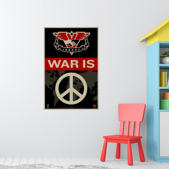 1984’s SINGLE IMAGE AdvertisingArtWorks INSOC 1984 Propaganda Print | Zazzle