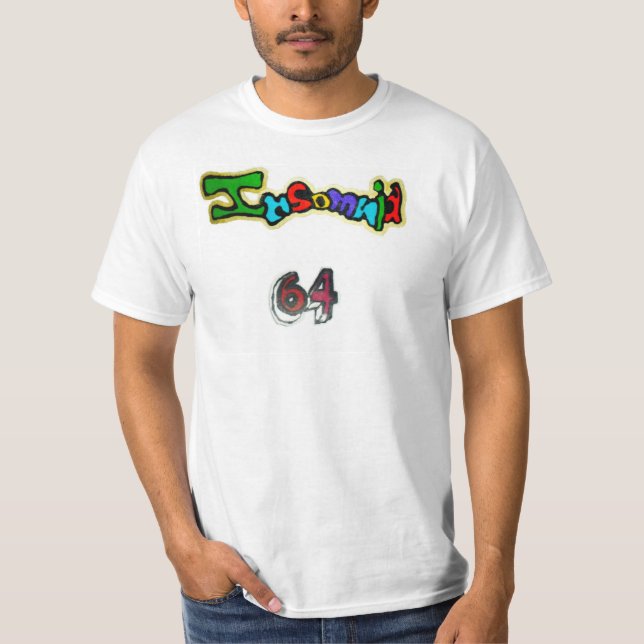Insomnia 64 Gamer Tee (Front)