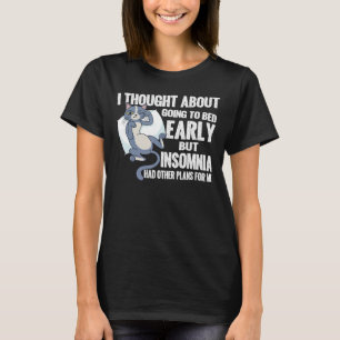 Insomnia Awareness World Sleep Day T-Shirt