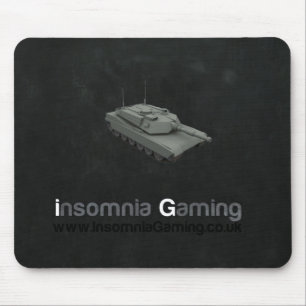 Insomnia Gaming Tank Mousemat. Mouse Pad
