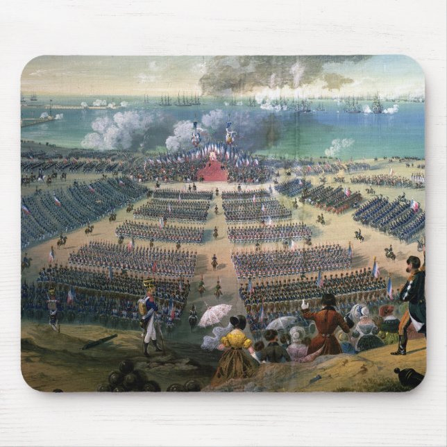 Inspecting the Troops Mouse Pad (Front)