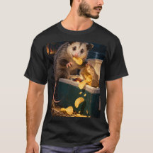 Inspection de collation de minuit Opossum T-Shirt