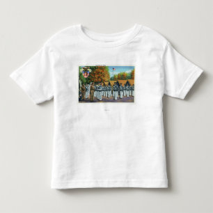 Inspection in Camp, Soldiers in Formation Toddler T-shirt