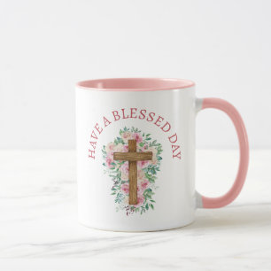 Inspirant ! Mug "Passez une journée bénie"
