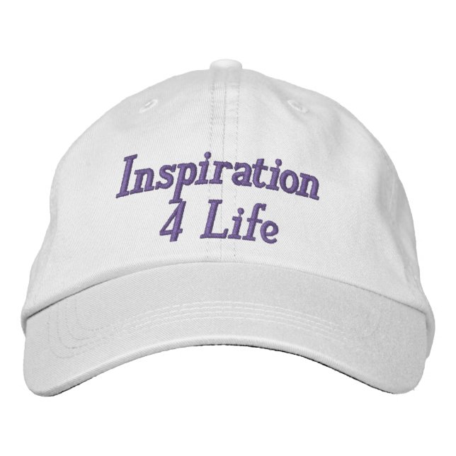Inspiration 4 Life Personalized Adjustable Hat (Front)