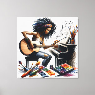 Inspiration and Determination: School of the Arts Canvas Print