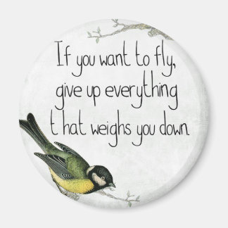 Inspiration and encouragement magnet