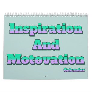 Inspiration and Motivation Calendar