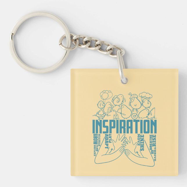 Inspiration - ASL Design Keychain (Front)
