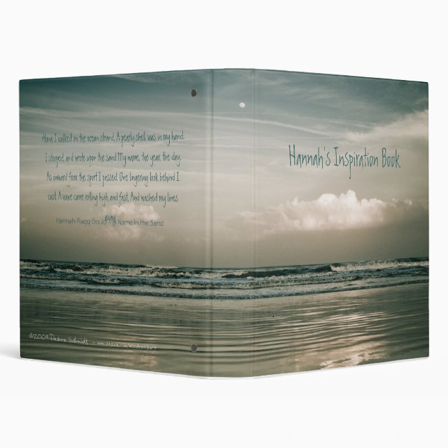 Inspiration at the Shore 1" Binder (Background)