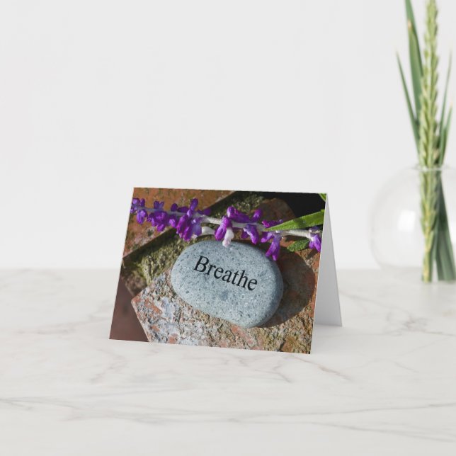 Inspiration: Breathe 3 Card (Front)