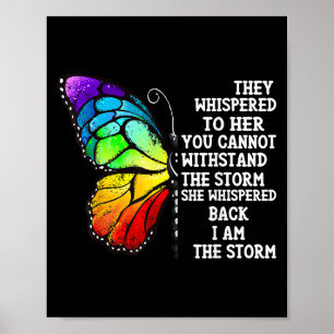 Inspiration Butterfly Empowerment Motivation They  Poster