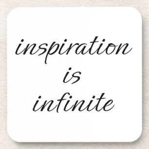 Inspiration Hard Plastic Coaster