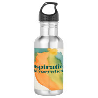 Inspiration Is Everywhere water bottle