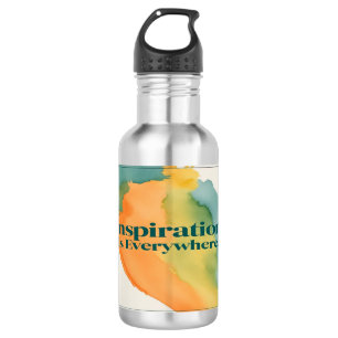 Inspiration Is Everywhere water bottle