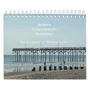 Inspiration moderne Mots du calendrier d'Abraham H