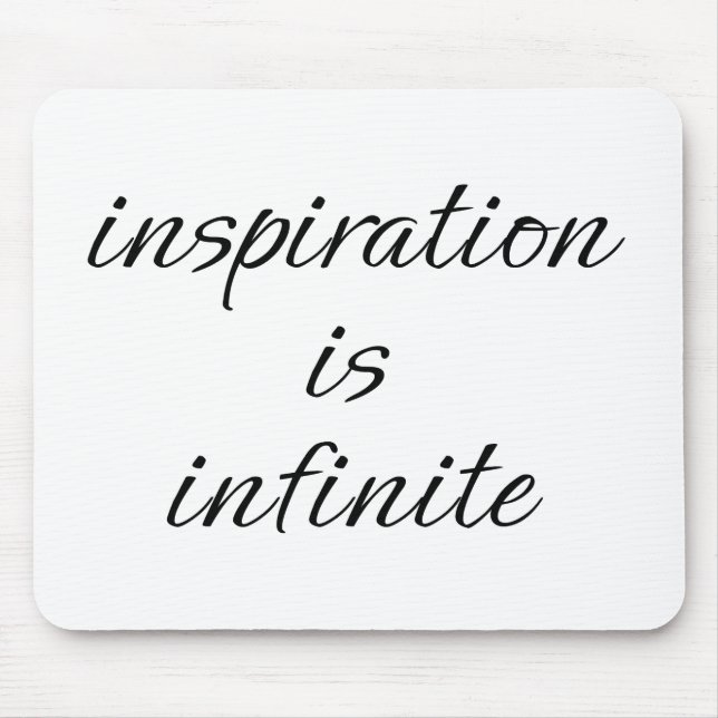 Inspiration Mouse Pad (Front)