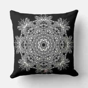 Inspiration Octa Glyph Throw Pillow