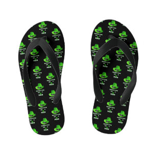 Inspiration Of A Man 17 Day Saint March Patricks Kid's Flip Flops