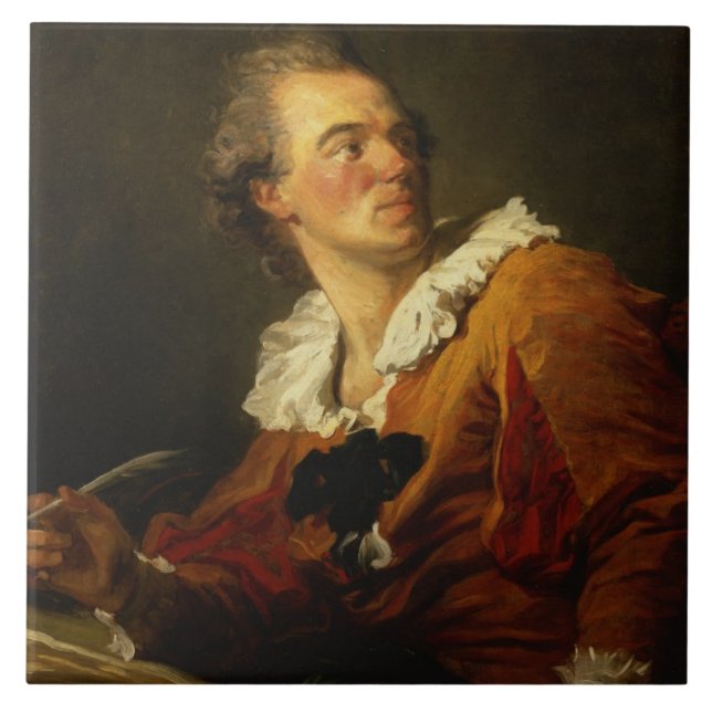 Inspiration (oil on canvas) tile (Front)