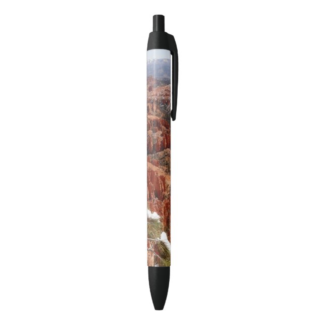 Inspiration Point at Bryce Canyon I Black Ink Pen (Bottom (Vertical))