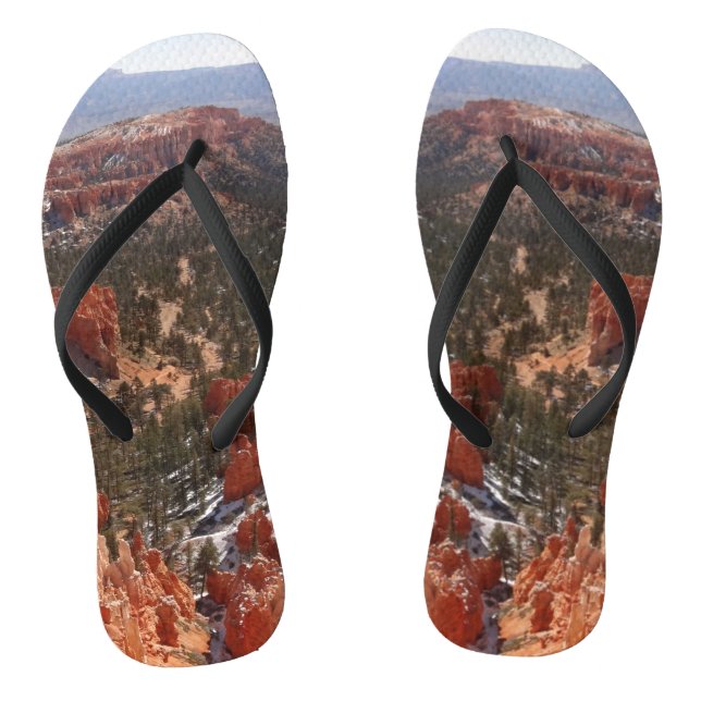 Inspiration Point at Bryce Canyon I Flip Flops (Footbed)
