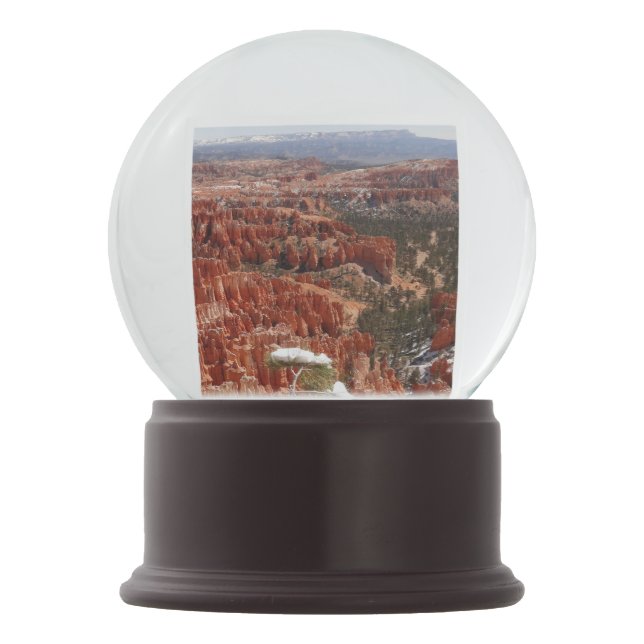 Inspiration Point at Bryce Canyon I Snow Globe (Front)