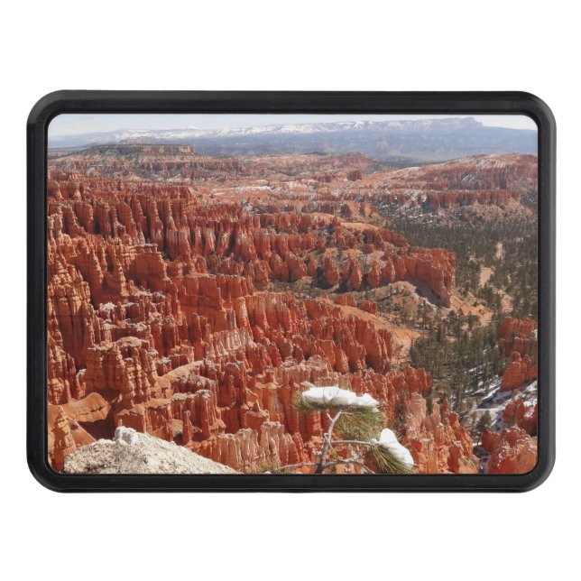 Inspiration Point at Bryce Canyon I Trailer Hitch Cover (Front)